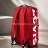 Mochila Levi’s roja 25L con compartimento portátil 15 pulgadas para universidad, viaje y uso urbano