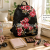 Mochila Desigual Lima Travel Mujer Floral – Capacidad y Tamaño 38x28x13 cm Mochila Desigual Lima Travel floral negra mujer 38x28x13 cm con accesorios de uso diario