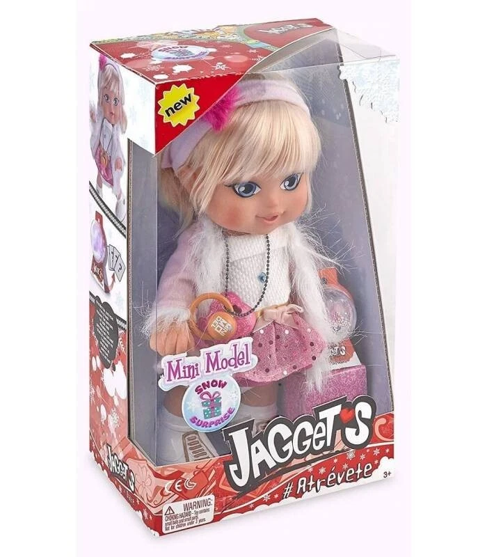 Muñeca Jaggets Mini Model Snow Surprise 35 cm con Accesorios