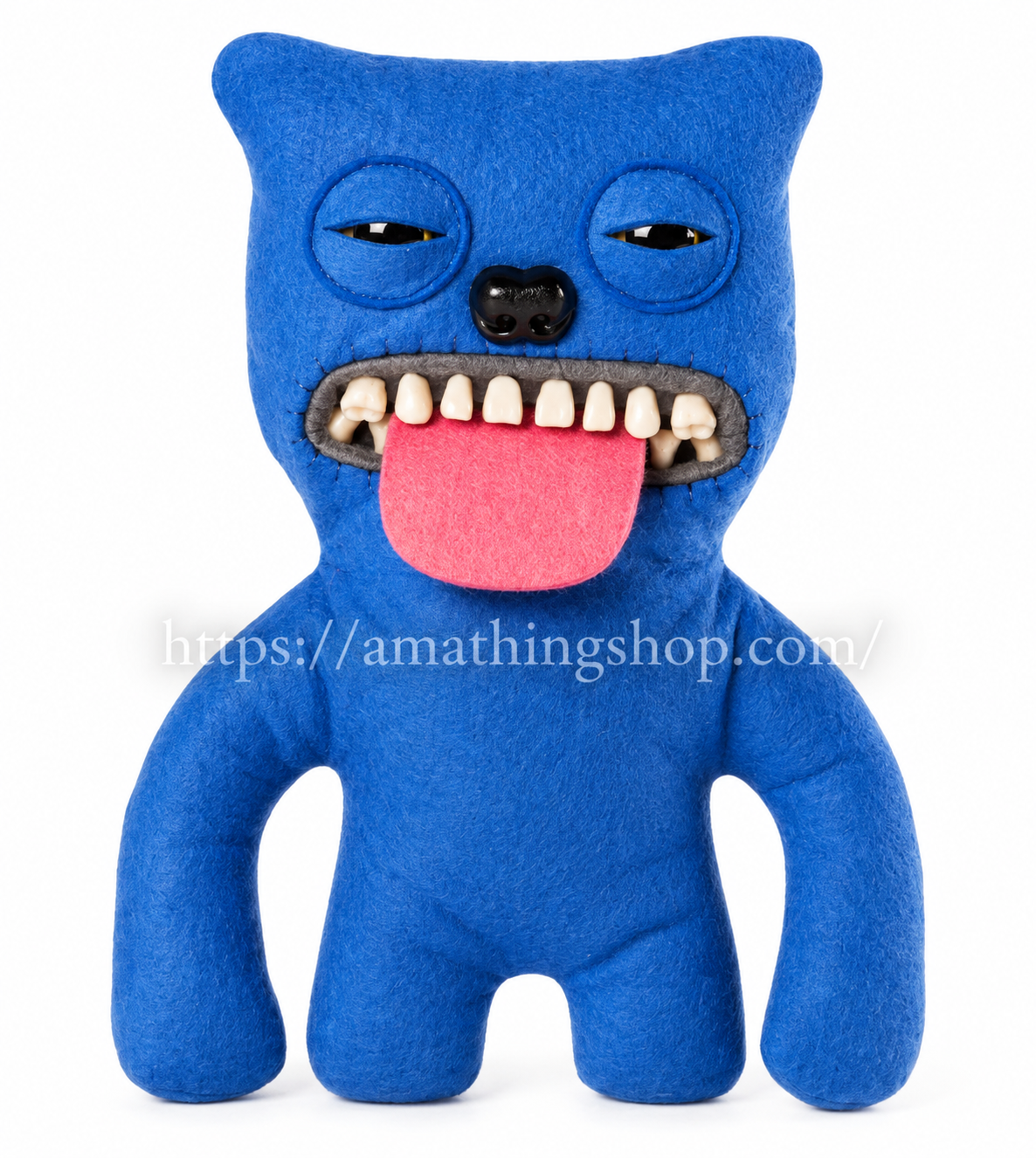 Fuggler Sir Belch azul 22 cm peluche Funny Ugly Monster con dientes