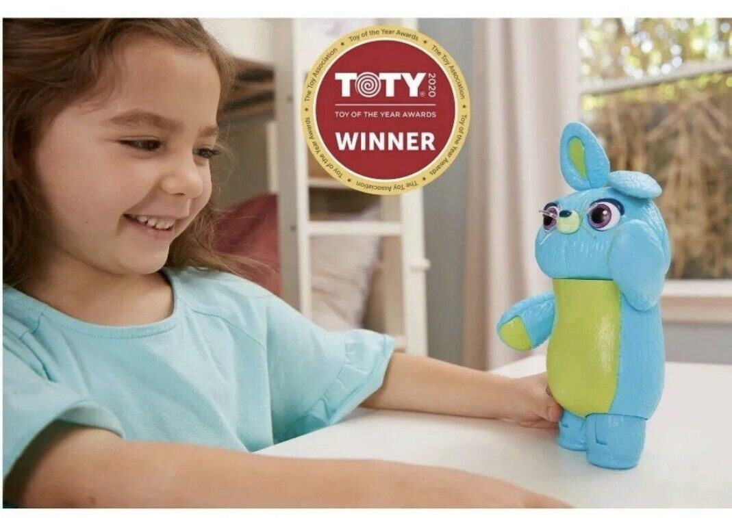 juguete bunny toy story figura disney pixar conejo azul para niños regalo