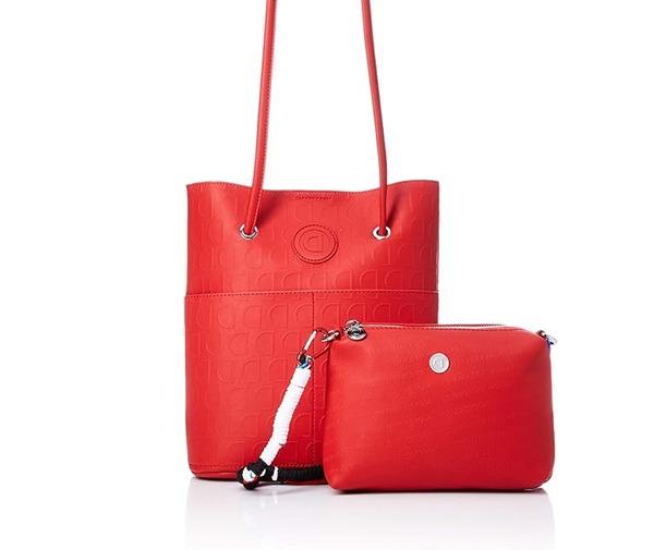 Bolso Desigual rojo Lazarus Nerima 2 en 1 para mujer edición limitada 20SAXPD1