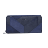 Monedero Desigual azul Ava Fiona rectangular con mosaico efecto piel