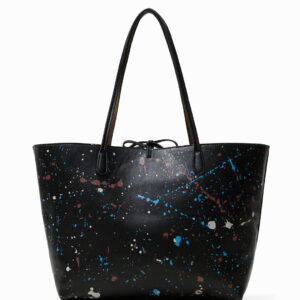 Bolso Desigual Sky Splatting Capri negro mujer 20WAXPD8