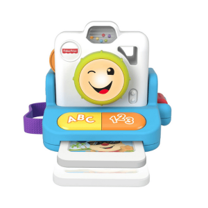 FISHER PRICE - Cámara Instantánea Haz Clic y Aprende