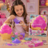 niña jugando con so slime diy slimelicious mega maletin creando slime perfumado juguete creativo 8 slimes