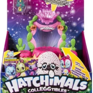 Hatchimals Talent Show playset con escenario iluminado pasarela extensible y figura exclusiva para niñas de 5 años