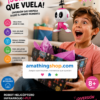 robot helicoptero infrarrojo i fly rosa niño reaccion sorpresa regalo juguete volador interior