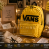 Mochila regalo original mujer Vans amarilla Golden Glow moderna y urbana