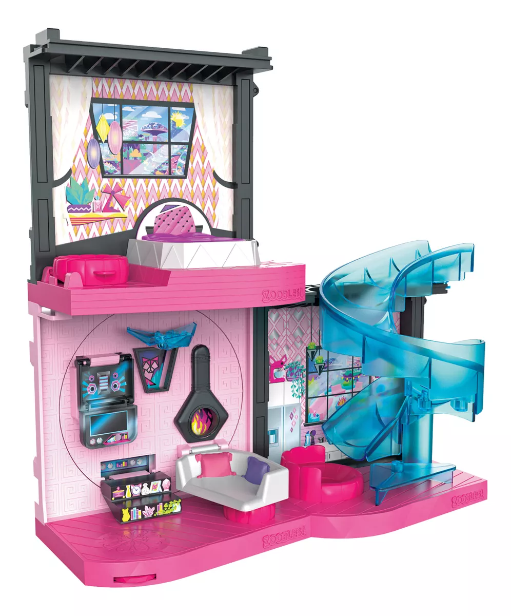 ZOOBLES MAGIC MANSION - Casa Mágica Transformable con Figura Exclusiva Z-Girl - Imagen 7
