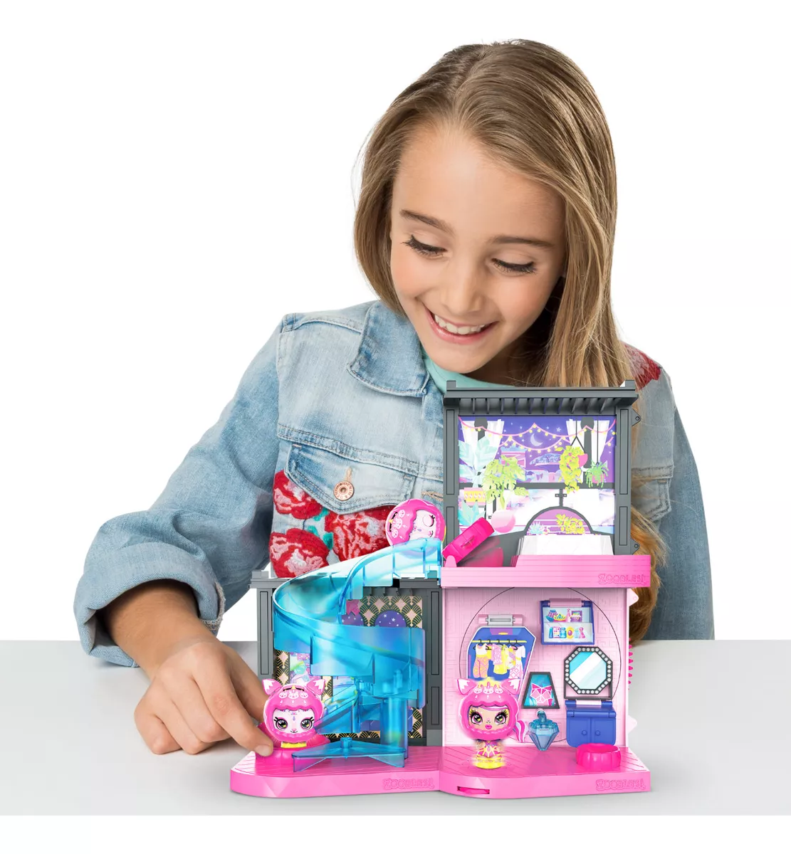 ZOOBLES MAGIC MANSION - Casa Mágica Transformable con Figura Exclusiva Z-Girl - Imagen 8