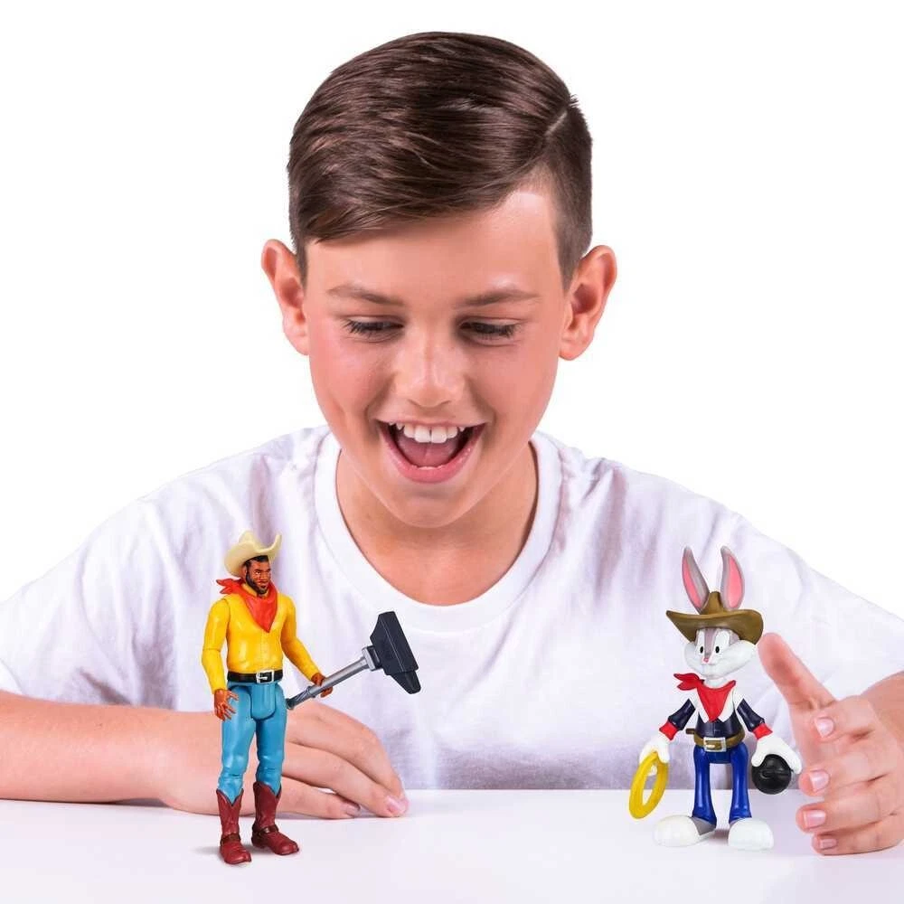 Space Jam Figuras LeBron Bugs Bunny Cowboy