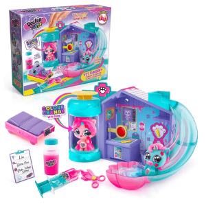 CANAL TOYS - Juego Veterinario con Mascota que Cambia de Color y Slime Antibacterial - Set de Juguete Multicolor 37x31x11 cm
