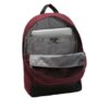 Mochila Vans Construct Skool 21L burdeos portátil 15 pulgadas para universidad trabajo y viaje