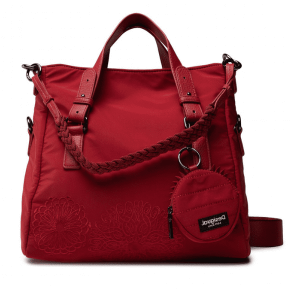 Bolso Desigual Mandara Loverty 2.0 rojo mujer bandolera edición limitada