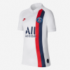 Camiseta Nike Paris Saint-Germain niño tercera equipación 2019 2020 blanca con escudo PSG