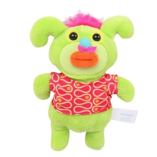 Peluche Singamaling Noodle Verde interactivo musical original modelo 81100