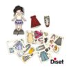 juego magnetico gorjuss vestir muneca con ropa y accesorios creativo para ninas