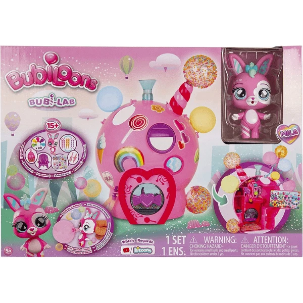 bubiloons-bubi-lab-laboratorio-crear-globos-juguete-creativo-ninos Bubiloons Bubi-Lab juguete creativo para niñas con figura exclusiva y accesorios de manualidades