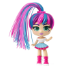 Muñeca Curli Girls Bayli Birthday Girl con cabello rosa y azul mágico y accesorios de peinado