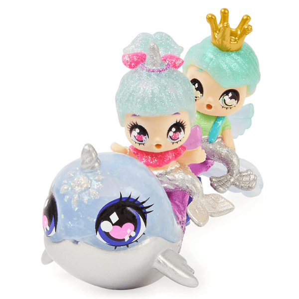 Hatchimals Pixies Twin Baby Riders + aliante e accessori modello casuale 606 778988371961