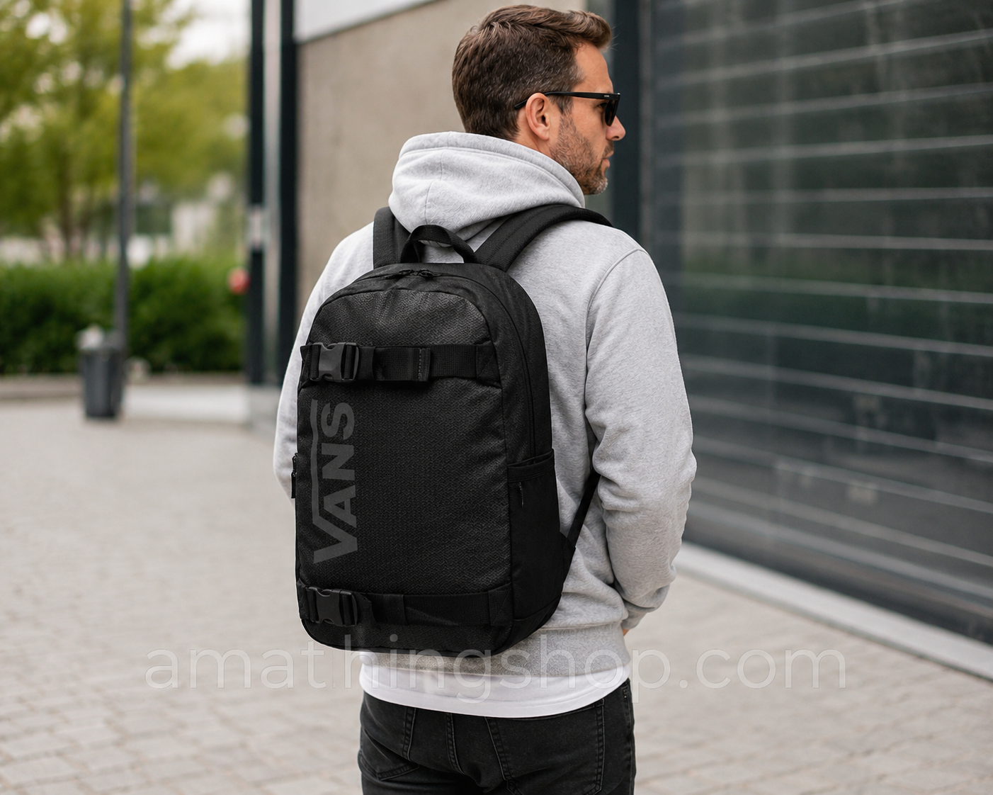 Mochila VANS Essential Pack Large negra unisex para hombre y mujer
