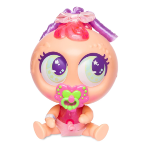 Muñeca Distroller Neonato Emoshionato Guau Filin Naranja Original con luz, vibración y accesorios