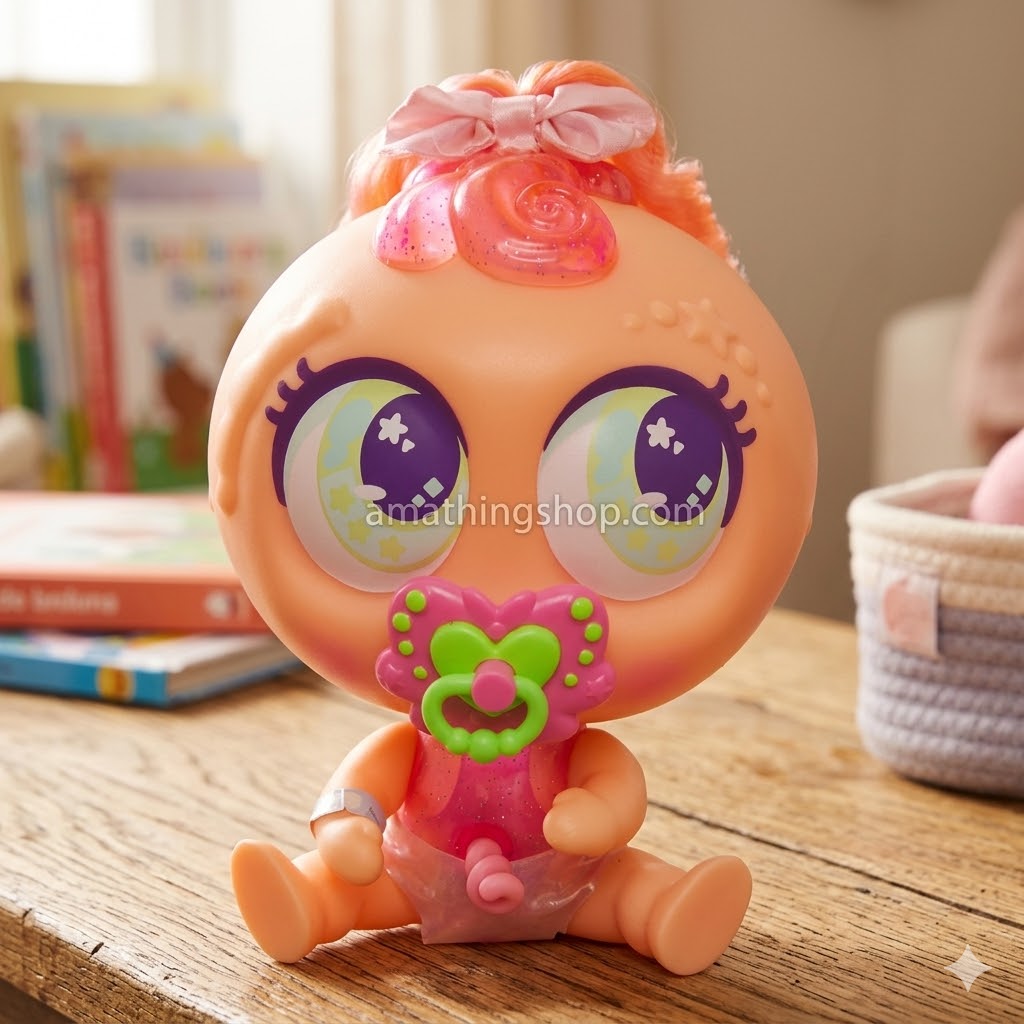 Juguete Neonato Emoshionato Guau Filin Naranja de Distroller con luz y vibración en entorno real - amathingshop.com