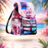 Mochila Desigual Helsinki grande para mujer modelo 22WAKA31 Neo Tropic multicolor con compartimento para portátil y gran capacidad