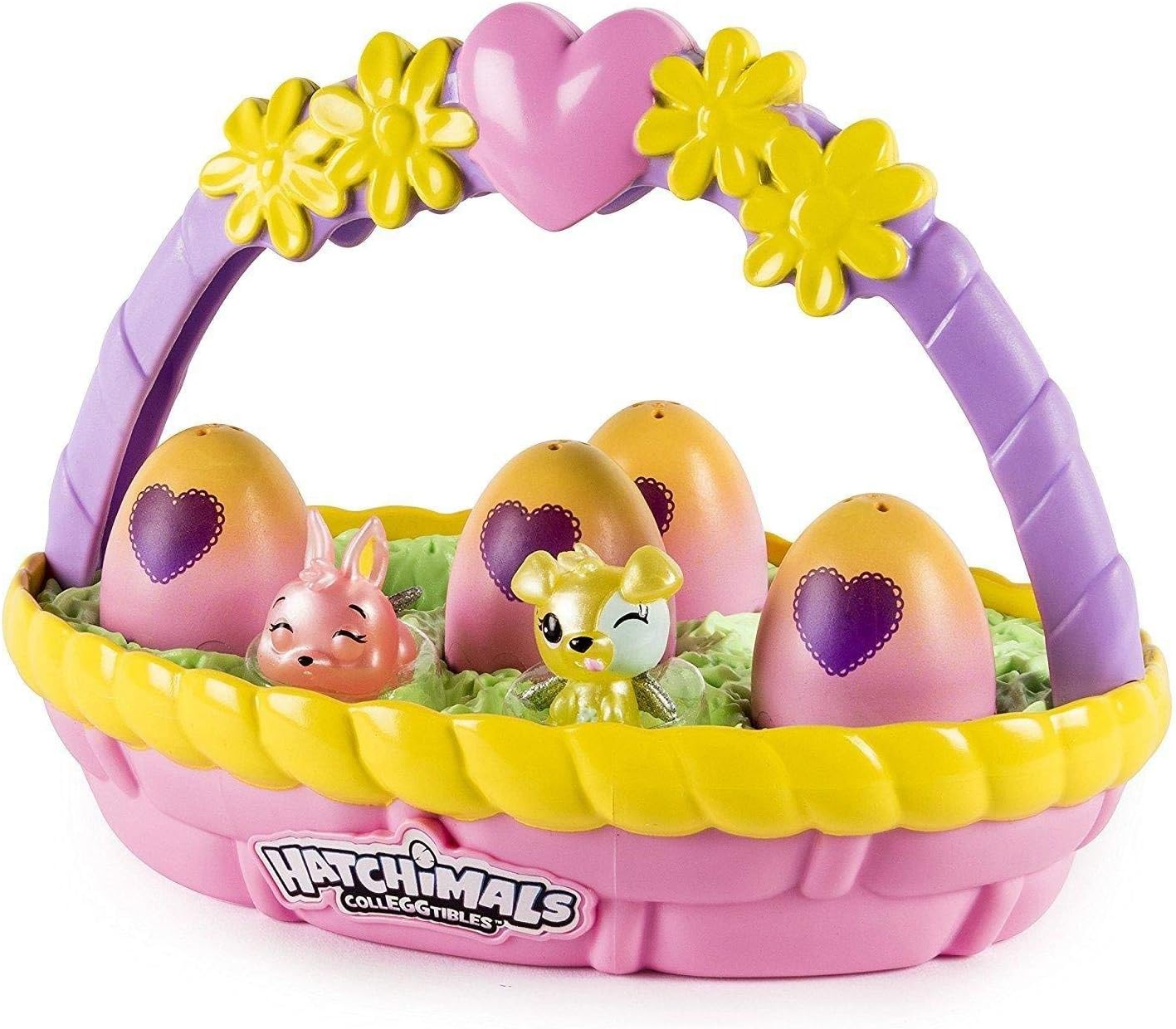 Hatchimals cesta con 6 huevos sorpresa pastel juguete coleccionable niña modelo 6041272 edición limitada