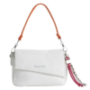 Bolso Desigual Rapsodia Phuket Mini blanco original para mujer con diseño geométrico