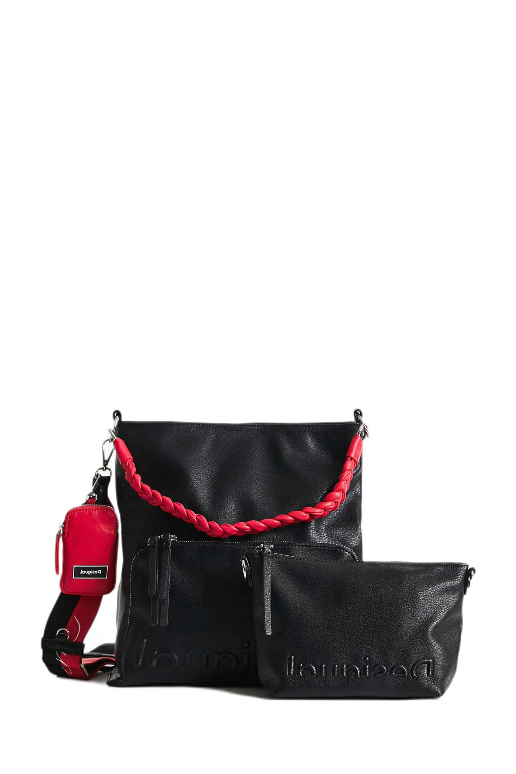 desigual-schoudertas-met-reliefprint-zwart-zwart-8445110263617