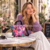 Bolso Desigual x Lacroix multicolor floral para mujer Valdivia 22SAXPA7 en look lifestyle