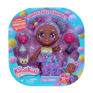 KINDI KIDS - Sweet Treat Friends! Muñeca Cici Candy