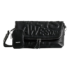 Bolso bandolera Desigual negro mujer Pompeya Venecia 22SAXP34 original con logo en relieve y bandolera ajustable