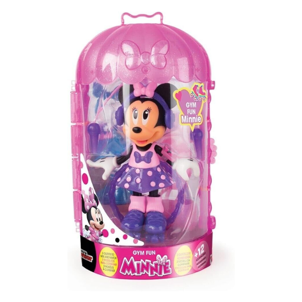 Muñeca Minnie Mouse Princesa con accesorios Muñeca Minnie Mouse Princesa de 15 cm con vestidos intercambiables y accesorios mágicos oficial Disney