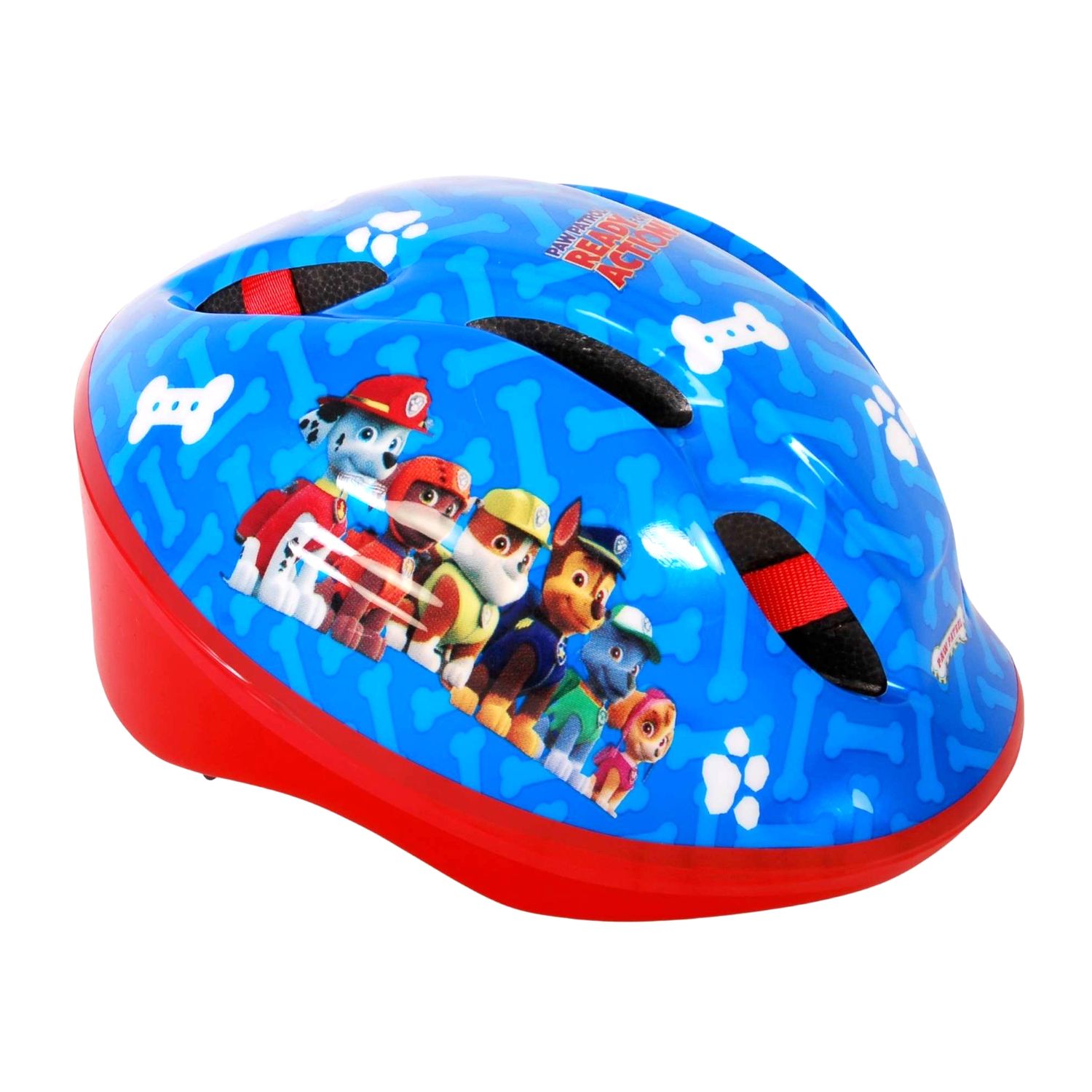 Casco paw patrol niño para bicicleta y patinete ajustable de 51 a 55 cm de diario.