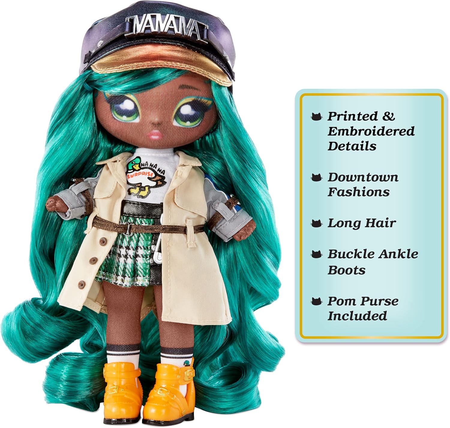 muneca na na na surprise mallory duckington glam serie 2 con bolso regalo nina original