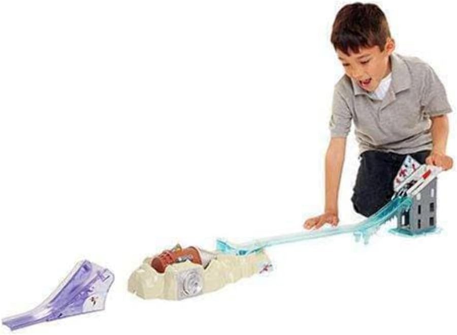 Set de juego de pista de vehículos de Los Increíbles 2 de Disney