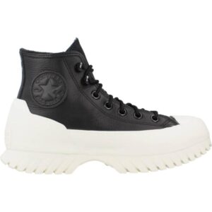 Zapatillas Converse Chuck Taylor Lift Winter 2.0 mujer negro, botas plataforma invierno