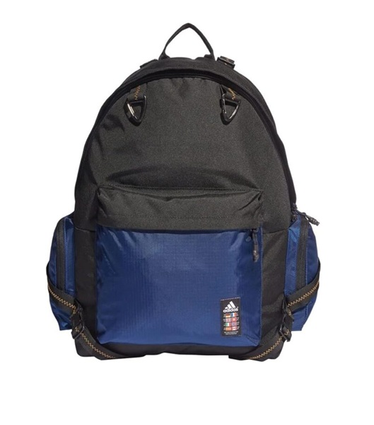 mochila adidas grande 30 litros negra azul uxplr para trabajo viaje y universidad