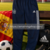 Pantalón Selección Española infantil Adidas azul marino oficial para fútbol y entrenamiento
