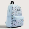 Mochila Vans Old Skool Grom Flower Crystal Blue lateral