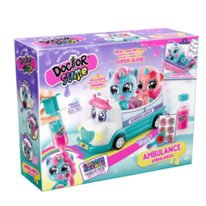Doctor Slime Ambulancia Canal Toys con mascota slime cambio de color y accesorios médicos infantiles