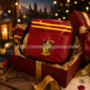 Bandolera roja estilo Harry Potter Gryffindor dentro de caja regalo mágica