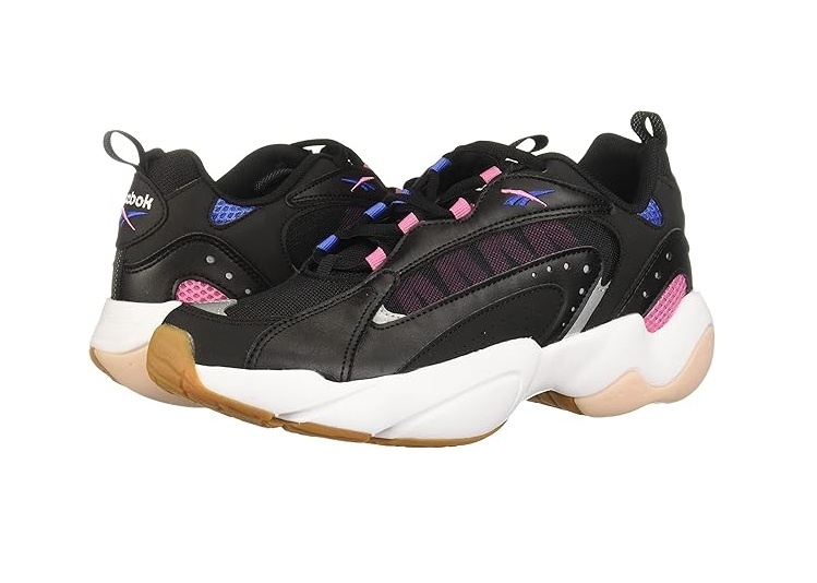 reebok royal pervader mujer talla 38 zapatillas urbanas negras rosa violeta