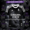Camiseta Real Madrid niña Human Race negra ideal para regalo y uso diario con diseño deportivo moderno