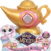 Lámpara mágica Magic Mixies rosa interactiva con genio de peluche y efectos de humo