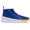 Under Armour Jet 3022051-403 azul royal hombre 41 EU, zapatillas baloncesto con agarre lateral, EVA reactiva, suela goma tracción, upper cuero y textil perforado, streetwear basket indoor outdoor