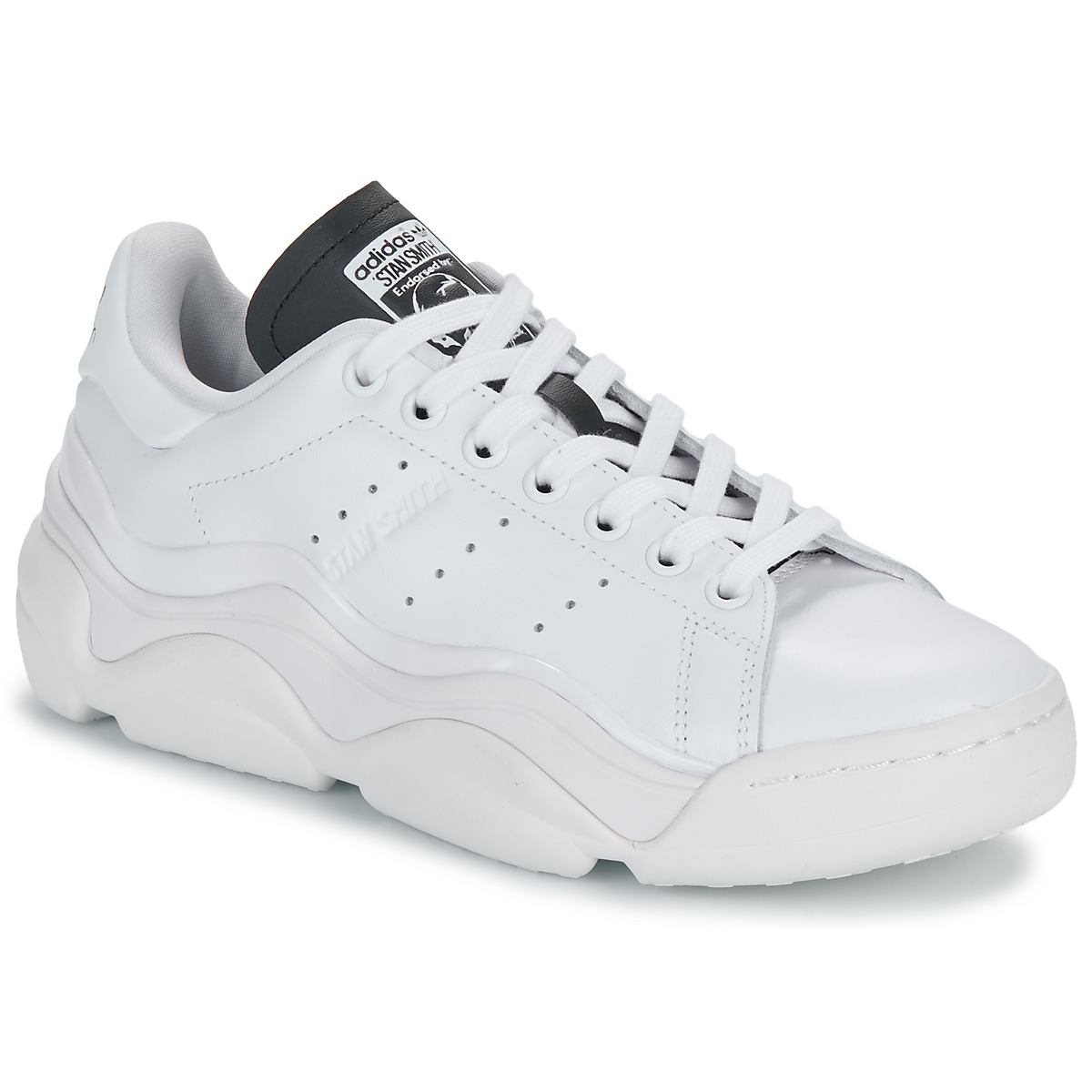 Adidas Stan Smith Millencon mujer blancas con plataforma y diseño urbano modelo HQ6041